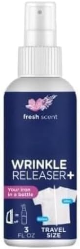 NEW Wrinkle Releaser and Refresher Fabric Spray, Fresh Scent, Travel Size, 3 fl oz