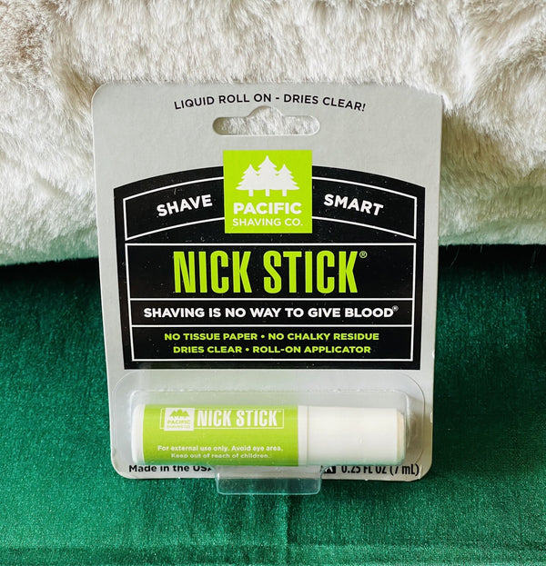 Pacific Shaving Co. Nick Stick 0.25oz., Dries Clear, NEW
